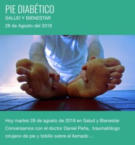 Pie diabético - Salud y Bienestar