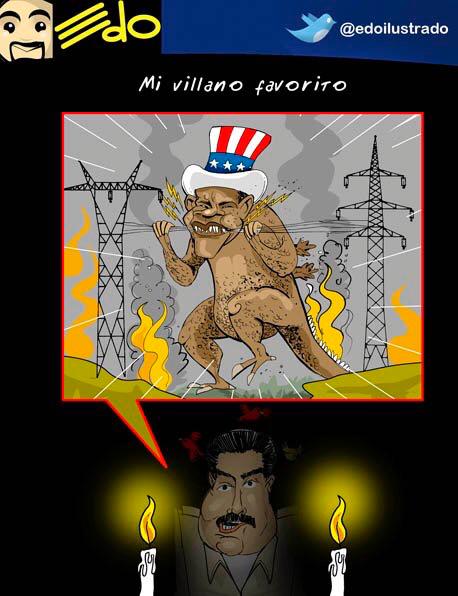 Años de apagones en caricatura - EDO