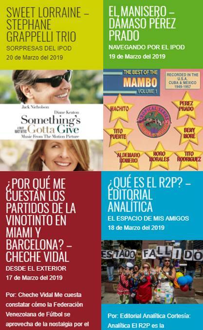 Entre “¿Qué es el R2P?” y “El Manisero”