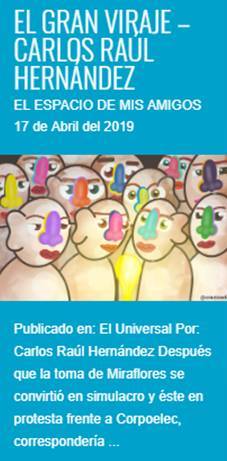 “El gran viraje”, de Carlos Raúl Hernández – El espacio de mis amigos