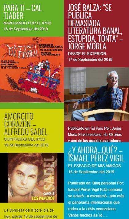 Entre “¿Y ahora… Qué?” y “José Balza: ‘Se publica demasiada literatura banal, estúpida, tonta’”