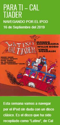  “Para Ti”, de Cal Tjader – Navegando por el iPod