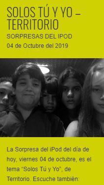 Entre “La hora sigue ahí” y “Solos Tú y Yo”