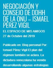 Entre “Negociación y Consejo de DDHH de la ONU” y “Las protestas en Chile son del primer mundo”