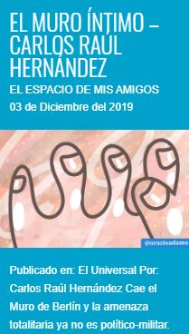 Entre “El muro íntimo” y “Kiss Of Fire”