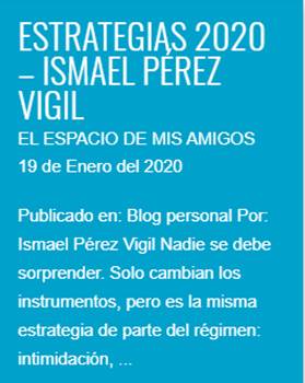 Entre “Estrategias 2020” y “Time To Say Goodbye”